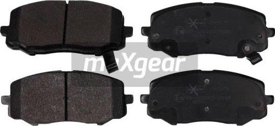 Maxgear 19-2173 - Тормозные колодки, дисковые, комплект autospares.lv