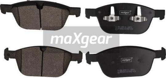 Maxgear 19-2899 - Тормозные колодки, дисковые, комплект autospares.lv