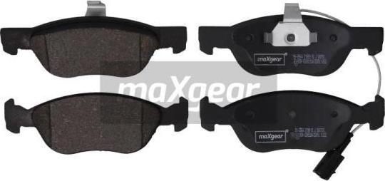Maxgear 19-2864 - Тормозные колодки, дисковые, комплект autospares.lv