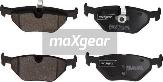 Maxgear 19-2865 - Тормозные колодки, дисковые, комплект autospares.lv