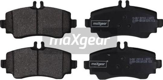 Maxgear 19-2867 - Тормозные колодки, дисковые, комплект autospares.lv