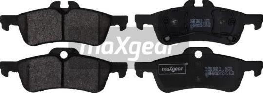 Maxgear 19-2886 - Тормозные колодки, дисковые, комплект autospares.lv