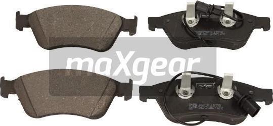 Maxgear 19-2882 - Тормозные колодки, дисковые, комплект autospares.lv