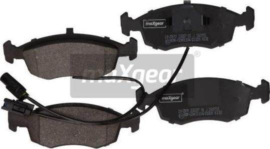 Maxgear 19-2870 - Тормозные колодки, дисковые, комплект autospares.lv