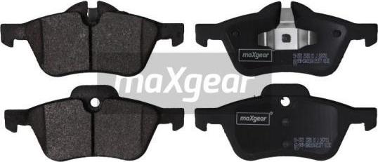 Maxgear 19-2871 - Тормозные колодки, дисковые, комплект autospares.lv