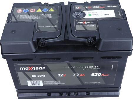 Maxgear 85-0041 - Стартерная аккумуляторная батарея, АКБ autospares.lv