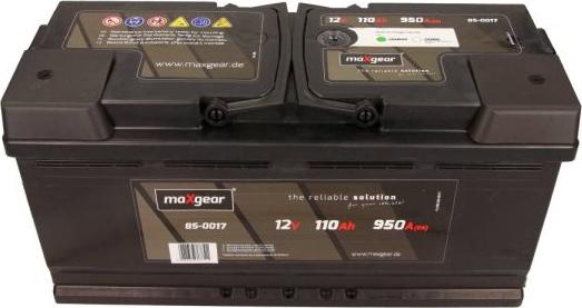 Maxgear 85-0017 - Стартерная аккумуляторная батарея, АКБ autospares.lv