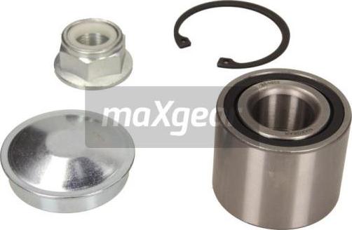 Maxgear 33-0903 - Подшипник ступицы колеса, комплект autospares.lv