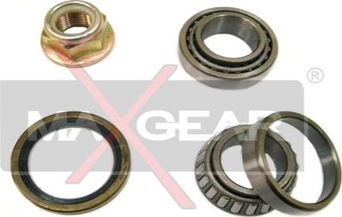 Maxgear 33-0468 - Подшипник ступицы колеса, комплект autospares.lv