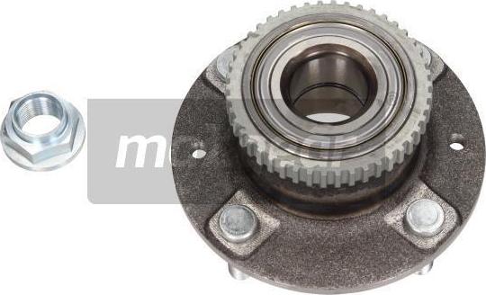 Maxgear 33-0598 - Подшипник ступицы колеса, комплект autospares.lv