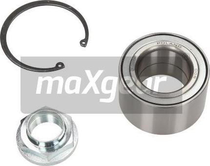 Maxgear 33-0605 - Подшипник ступицы колеса, комплект autospares.lv