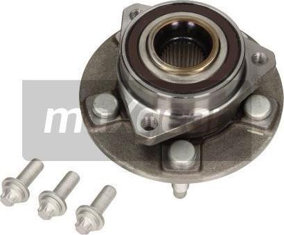 Maxgear 33-0629 - Подшипник ступицы колеса, комплект autospares.lv