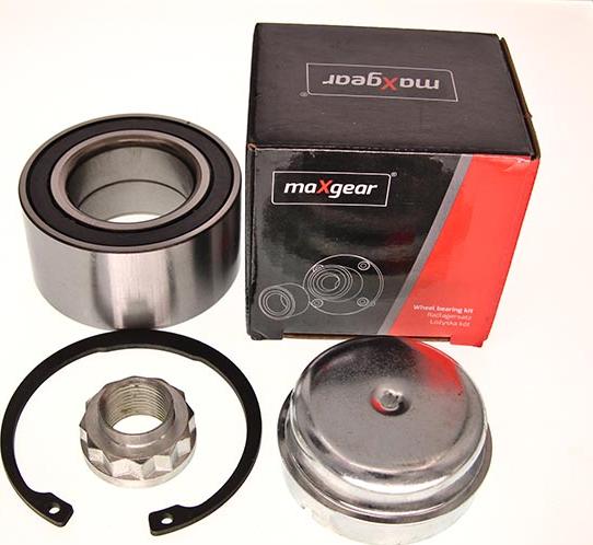 Maxgear 33-0092 - Подшипник ступицы колеса, комплект autospares.lv