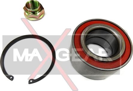 Maxgear 33-0192 - Подшипник ступицы колеса, комплект autospares.lv