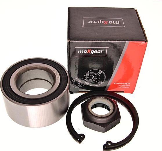 Maxgear 33-0158 - Подшипник ступицы колеса, комплект autospares.lv