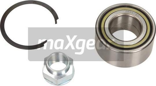 Maxgear 33-0124 - Подшипник ступицы колеса, комплект autospares.lv