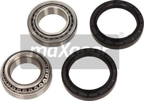 Maxgear 33-0178 - Подшипник ступицы колеса, комплект autospares.lv