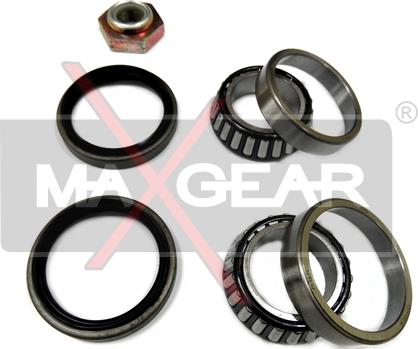 Maxgear 33-0177 - Подшипник ступицы колеса, комплект autospares.lv