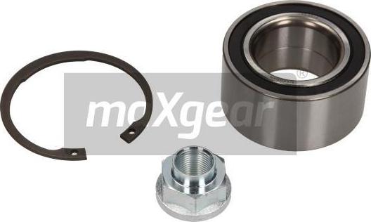 Maxgear 33-0812 - Подшипник ступицы колеса, комплект autospares.lv