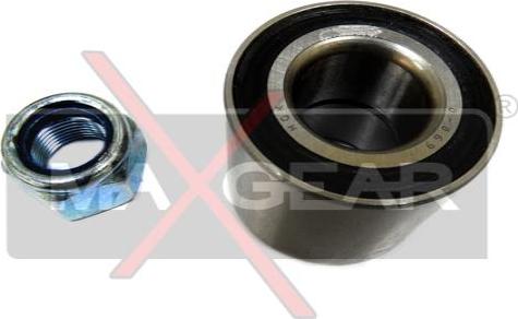 Maxgear 33-0317 - Подшипник ступицы колеса, комплект autospares.lv