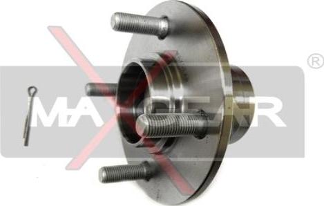 Maxgear 33-0245 - Подшипник ступицы колеса, комплект autospares.lv