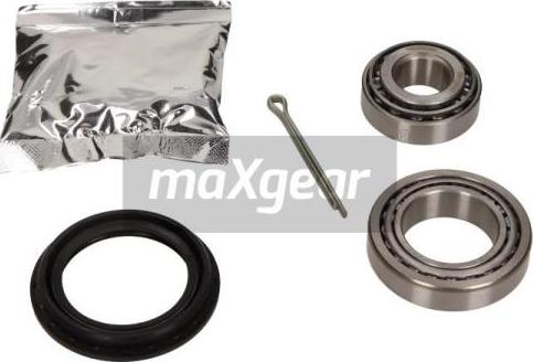 Maxgear 33-0252 - Подшипник ступицы колеса, комплект autospares.lv