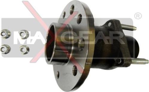 Maxgear 33-0278 - Подшипник ступицы колеса, комплект autospares.lv