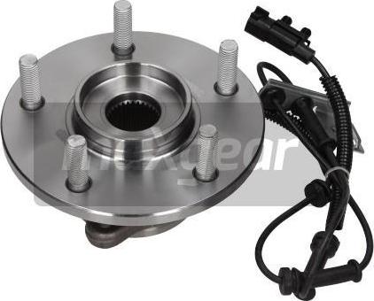 Maxgear 33-0798 - Подшипник ступицы колеса, комплект autospares.lv