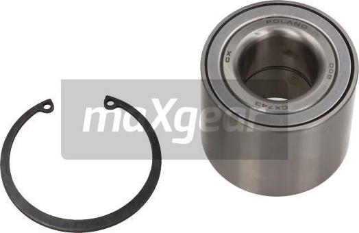 Maxgear 33-0793 - Подшипник ступицы колеса, комплект autospares.lv