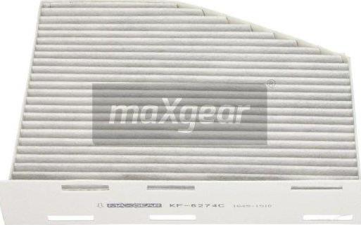 Maxgear 26-0444 - Фильтр воздуха в салоне autospares.lv