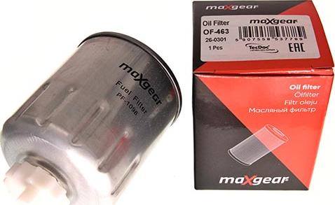 Maxgear 26-0404 - Топливный фильтр autospares.lv