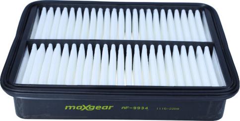 Maxgear 26-0373 - Воздушный фильтр, двигатель autospares.lv