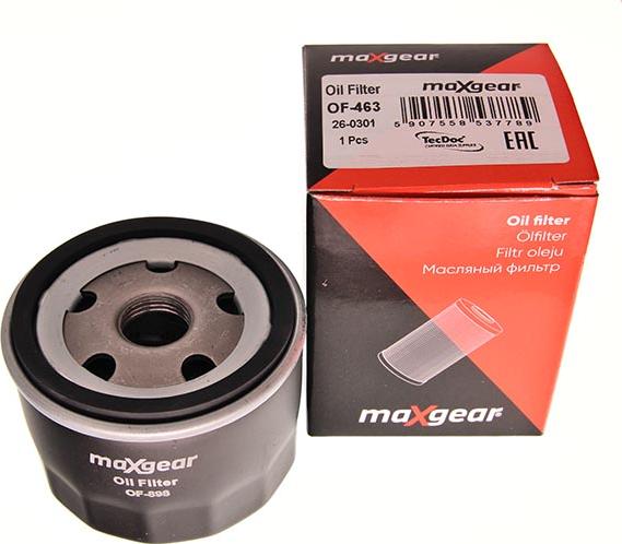 Maxgear 26-0267 - Масляный фильтр autospares.lv