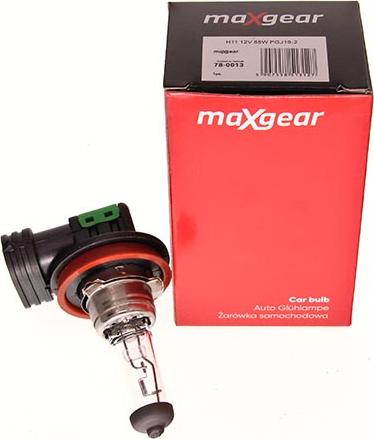 Maxgear 78-0013 - Лампа накаливания, основная фара autospares.lv