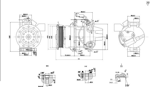 Maxgear AC375681 - Компрессор кондиционера autospares.lv