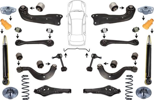 Maxgear MAX21 - Опора стойки амортизатора, подушка autospares.lv