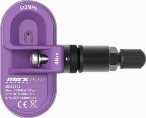 MaxSensor MXSB002 - Датчик давления в шинах autospares.lv