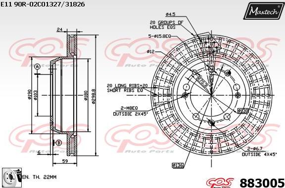 Maxtech 70180102 - Прокладка, поршень корпуса скобы тормоза autospares.lv