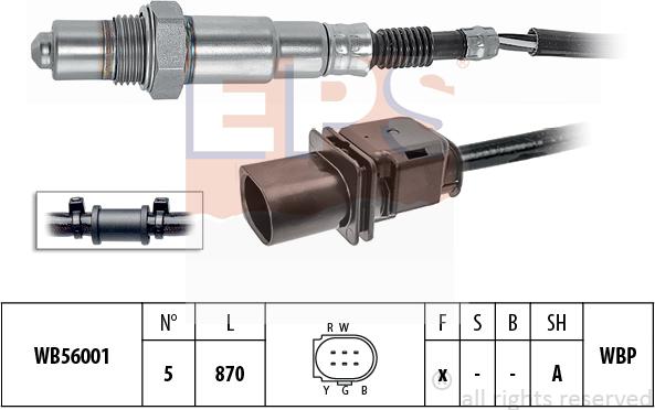 MDR EPS-1998 398 - Лямбда-зонд, датчик кислорода autospares.lv