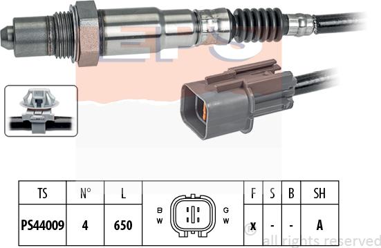 MDR EPS-1998 369 - Лямбда-зонд, датчик кислорода autospares.lv