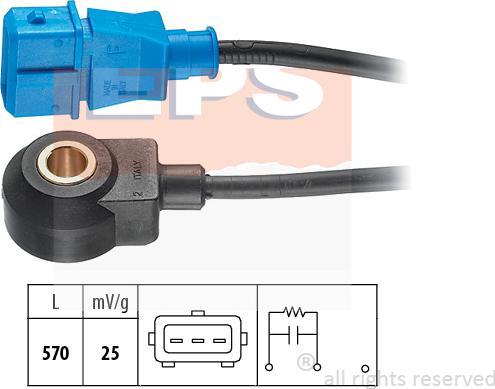 MDR EPS-1957 054 - Датчик детонации autospares.lv