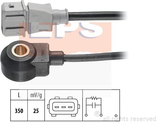 MDR EPS-1957 052 - Датчик детонации autospares.lv