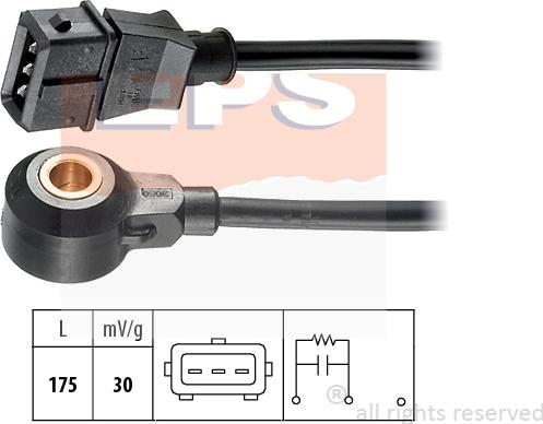 MDR EPS-1957 072 - Датчик детонации autospares.lv