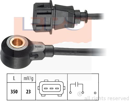 MDR EPS-1957 169 - Датчик детонации autospares.lv