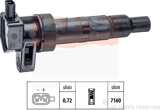 MDR EPS-1970 492 - Катушка зажигания autospares.lv