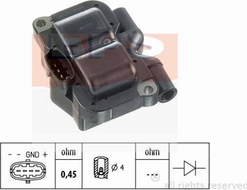 MDR EPS-1970 414 - Катушка зажигания autospares.lv