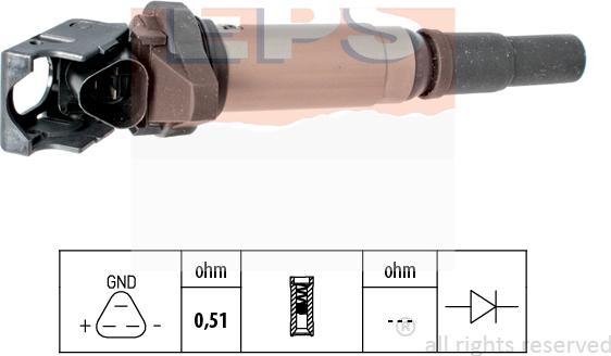 MDR EPS-1970 475 - Катушка зажигания autospares.lv