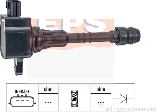 MDR EPS-1970 557 - Катушка зажигания autospares.lv