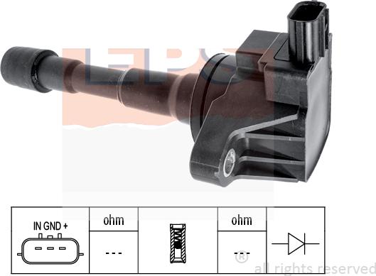 MDR EPS-1970 608 - Катушка зажигания autospares.lv