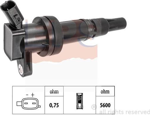 MDR EPS-1970 622 - Катушка зажигания autospares.lv